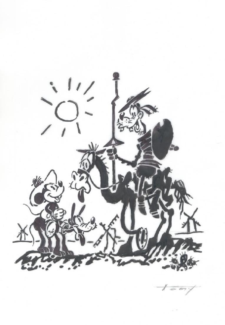 Tony Fernandez: Don Quixote of La Mancha - Original Art (1 of 1)
