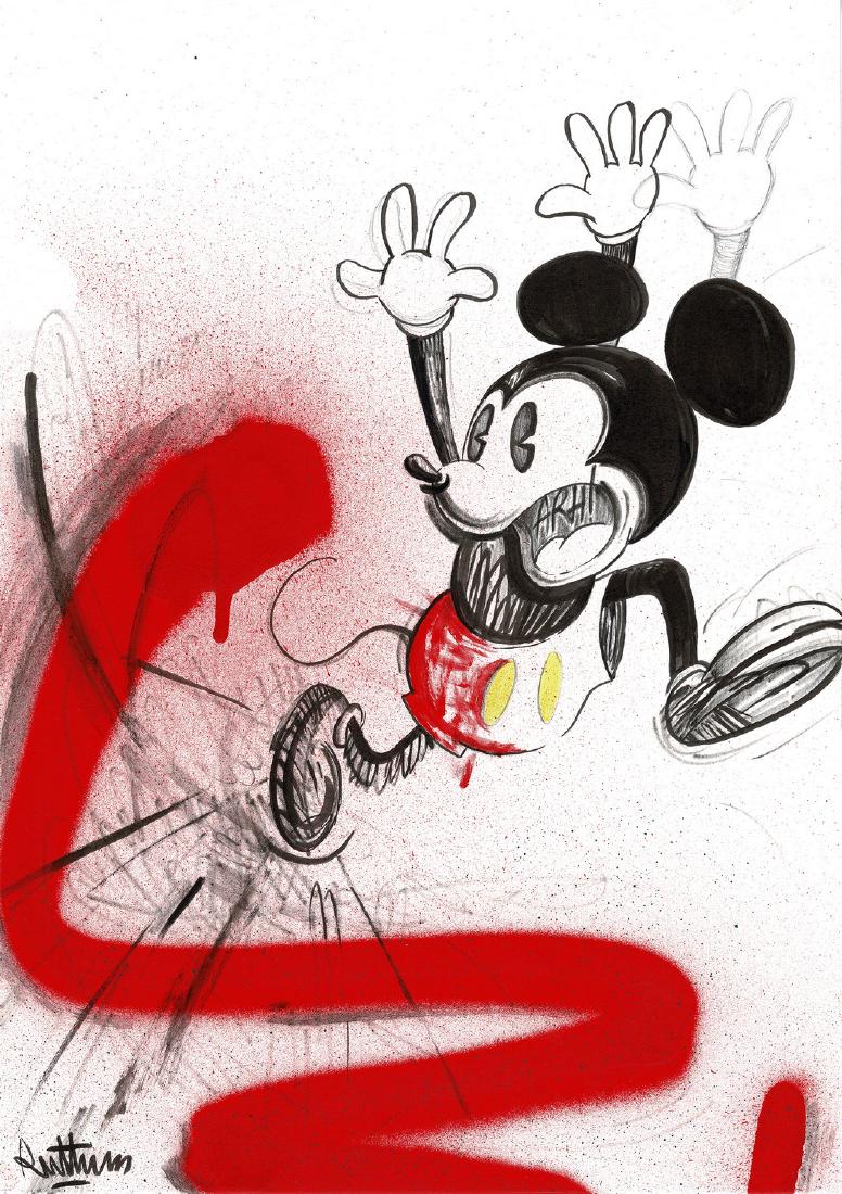 Ruttum: Original Painting - Urban Mickey (1 of 1)