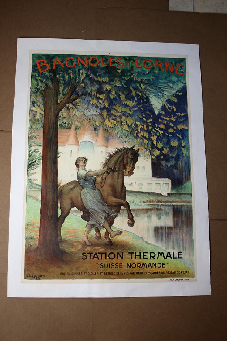 Bagnoles De LOrne Station Thermale (1922) Art by C. (1 of 1)