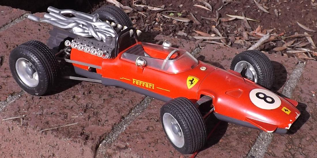 Schuco 1073 Ferrari Formula 1 car, windup, rack and: Schuco 1073 Ferrari Formula 1 car, windup, rack and pinion steering,c9 , . Reserve: $55.00 Shipping: Domestic: Flat-rate of $25.00 to anywhere within the contiguous U.S. International: Flat-rate of $3