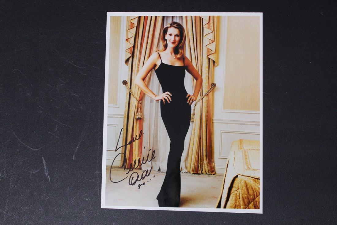 Signed Celine Dion (1 of 1)