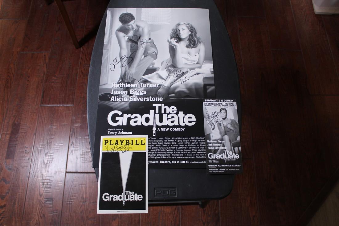 Signed Poster and Program "The Graduate" (1 of 1)