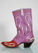 1950's Rare Nudie's Rodeo Tailor Novelty Hearts Purple - 3