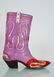 1950's Rare Nudie's Rodeo Tailor Novelty Hearts Purple - 5