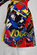 Versace Couture Colorful Vogue Print Reversible Belted - 10