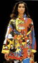 Versace Couture Colorful Vogue Print Reversible Belted - 3