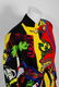 Versace Couture Colorful Vogue Print Reversible Belted - 6