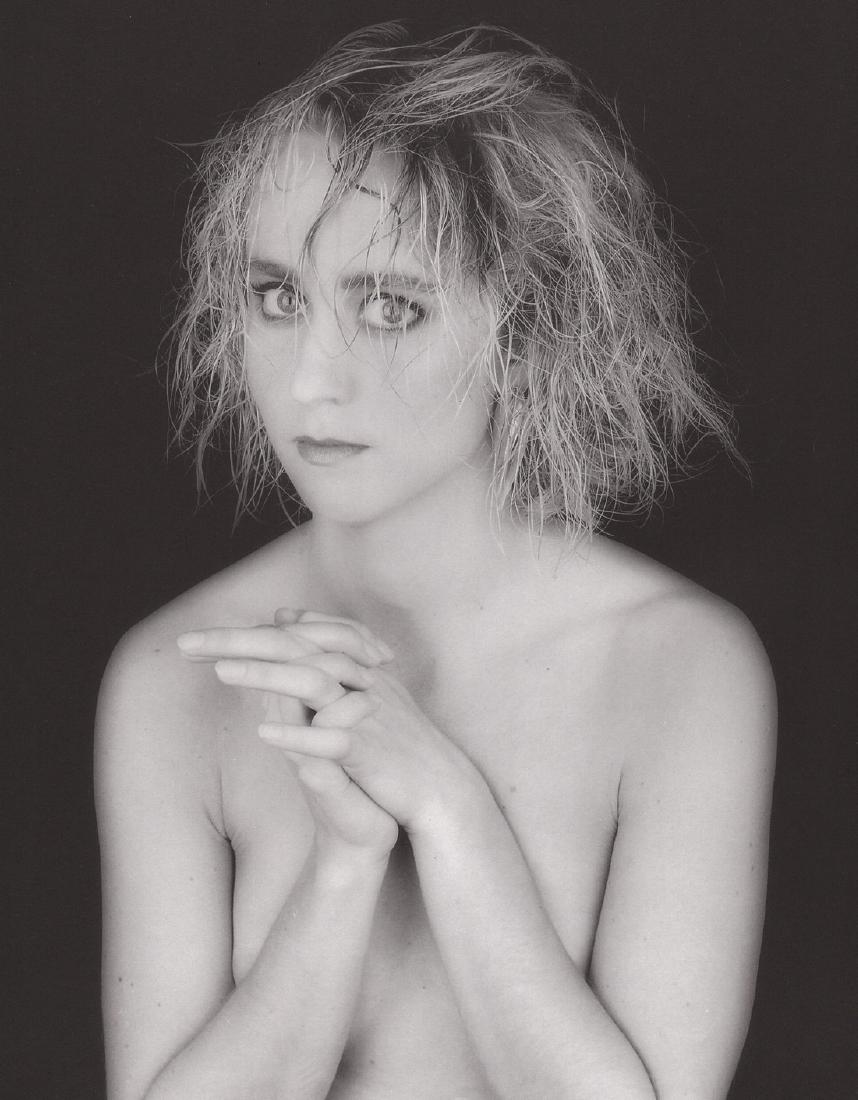 MAPPLETHORPE - Suzanne Donaldson, 1987: Artist: MAPPLETHORPE Print Title: Suzanne Donaldson, 1987 Medium: Duotone Photoengraving Printed 1980’s in the US Image size (inches) approx. 11 x 8” Robert Mapplethorpe was an American photograph