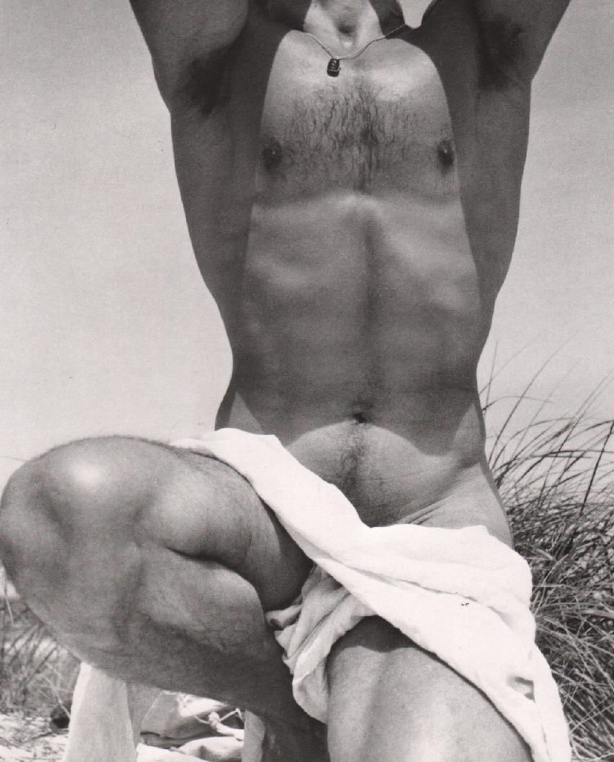 GEORGE PLATT LYNES - Fashion Study for Lord &Taylor,: Artist: GEORGE PLATT LYNES Print Title: Fashion Study for Lord &Taylor, 1940 Medium: Duotone Photoengraving Printing Date: 1990;s Printed in USA Image Size: 8 X 7” George Platt Lynes (1907-1955).was
