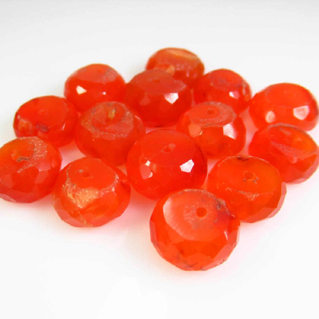 70.20 Ctw Natural 14 Carnelian Drilled Round Beads: No Reserve! Title: 70.20 Ctw Natural 14 Carnelian Drilled Round Beads Stone Clarity: Transparent Gemstones: Carnelian Beads Carat Weights: 70.20 Size/Dimensions: 9.60 to 10.50 mm / 14 PC's Additional 