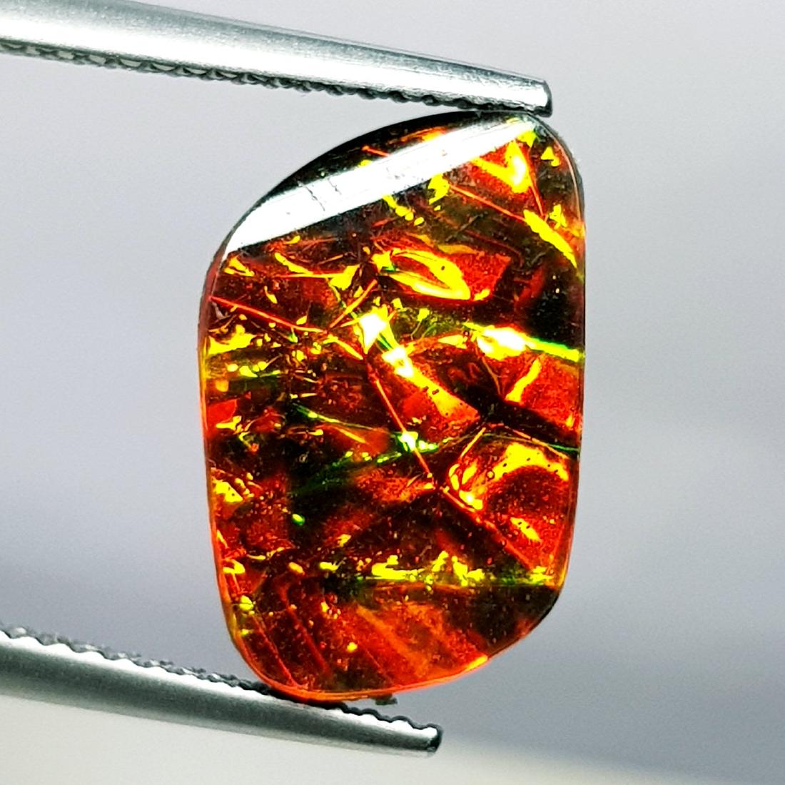 4.72 ct Mexican Fire Opal Doublet (1 of 5)