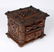 Tramp Art Sewing Box with Hearts - 3