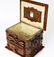 Tramp Art Sewing Box with Hearts - 5