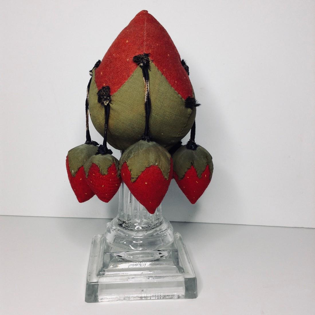 Strawberry Make-Do Pincushion (1 of 2)