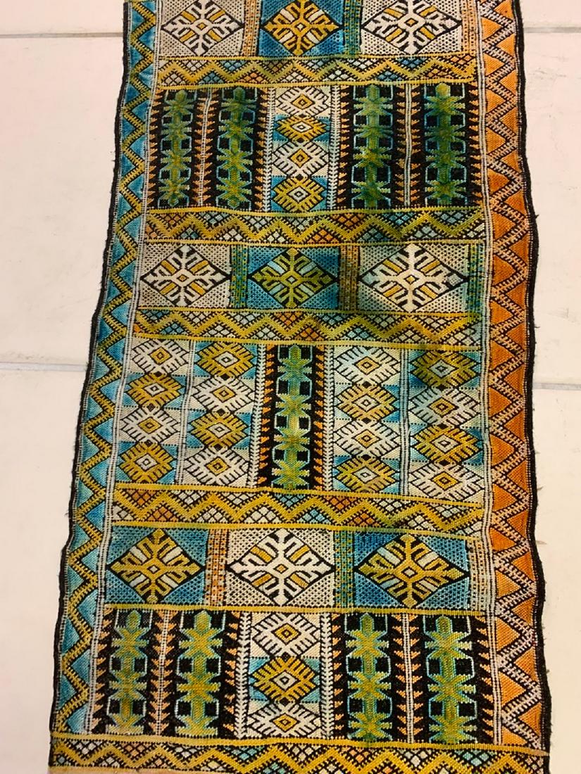 Semi Antique Hand Woven Persian Rug Soumak 3.4x1.8 (1 of 5)