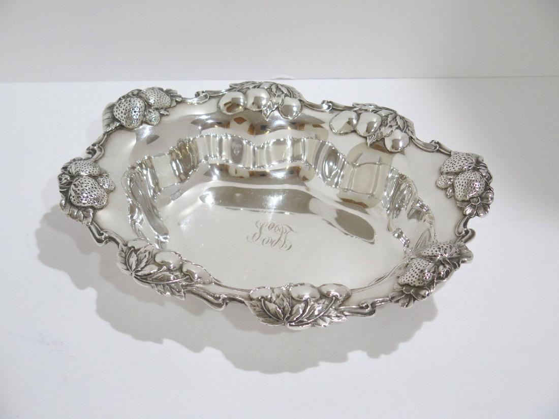 10 5/8 in - Sterling Silver Gorham Antique Strawberry (1 of 4)