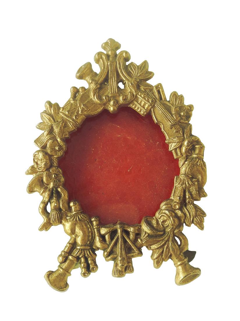 Antique French Musical Instrument Frame French Gold (1 of 5)