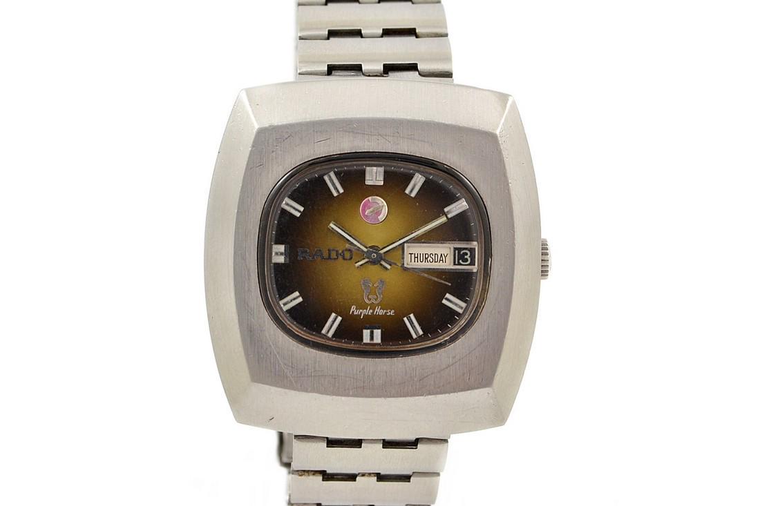 Rado Scheidegg Stainless Steel Automatic Watch