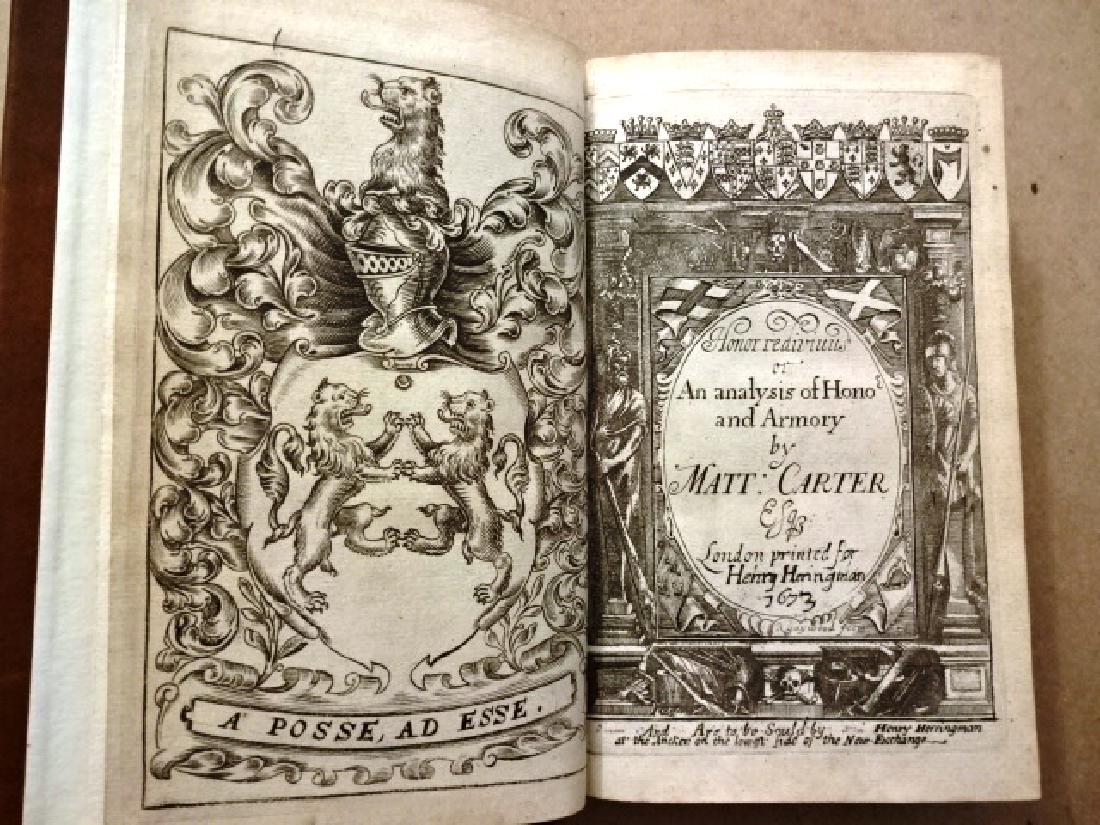 1673 Honor Rediviuus or An Analysis of Honor and Armory (1 of 5)