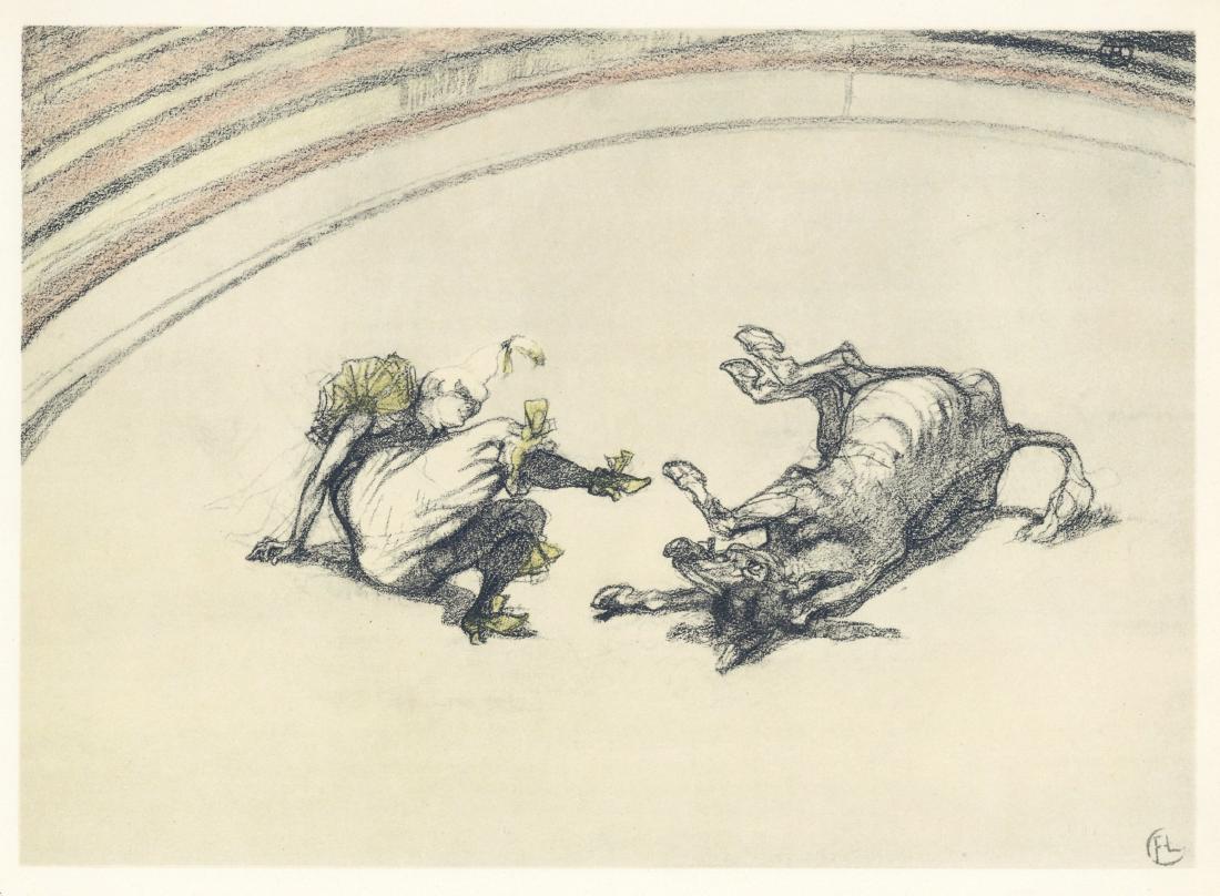 Toulouse-Lautrec lithograph | Circus "Clownesse et (1 of 1)