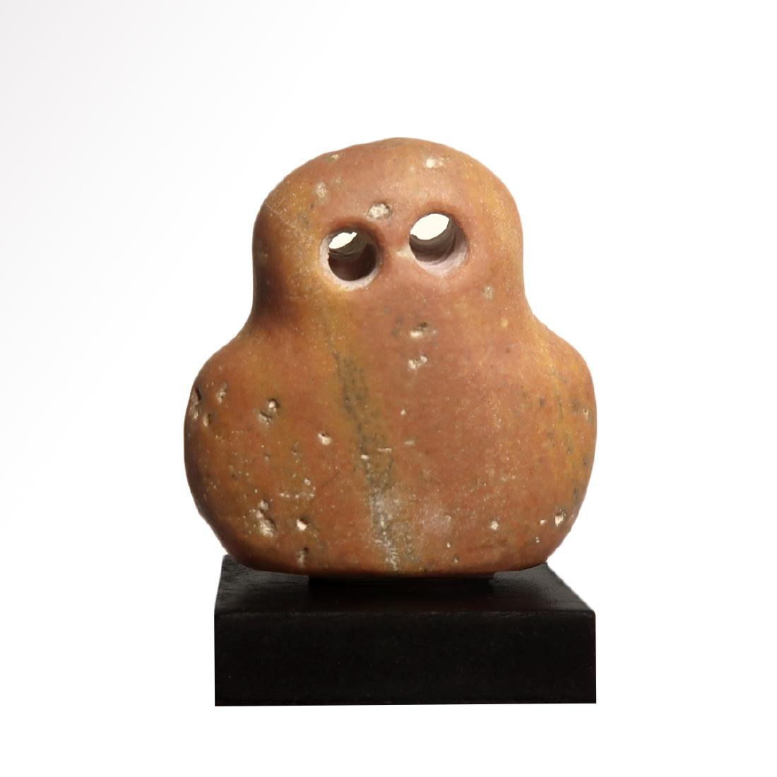 Anatolian Neolithic Marble Eye Idol, c. 3500-3300 B.C. (1 of 5)