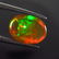 1.10 Ctw Natural Ethiopian Honey Fire Opal Oval Cab - 2