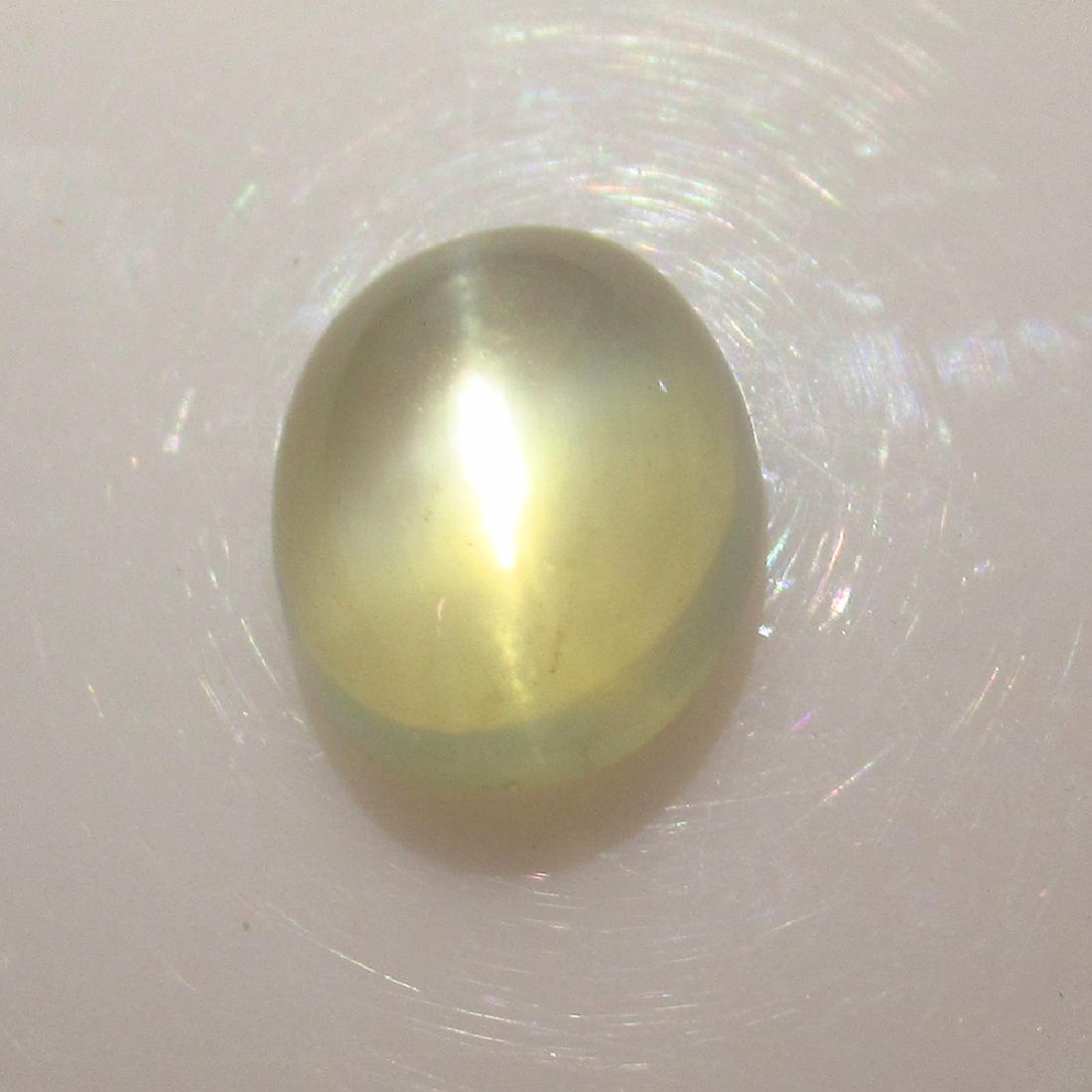 5.89 Ct Genuine White Moonstone 12X10 mm Oval Cab (1 of 2)