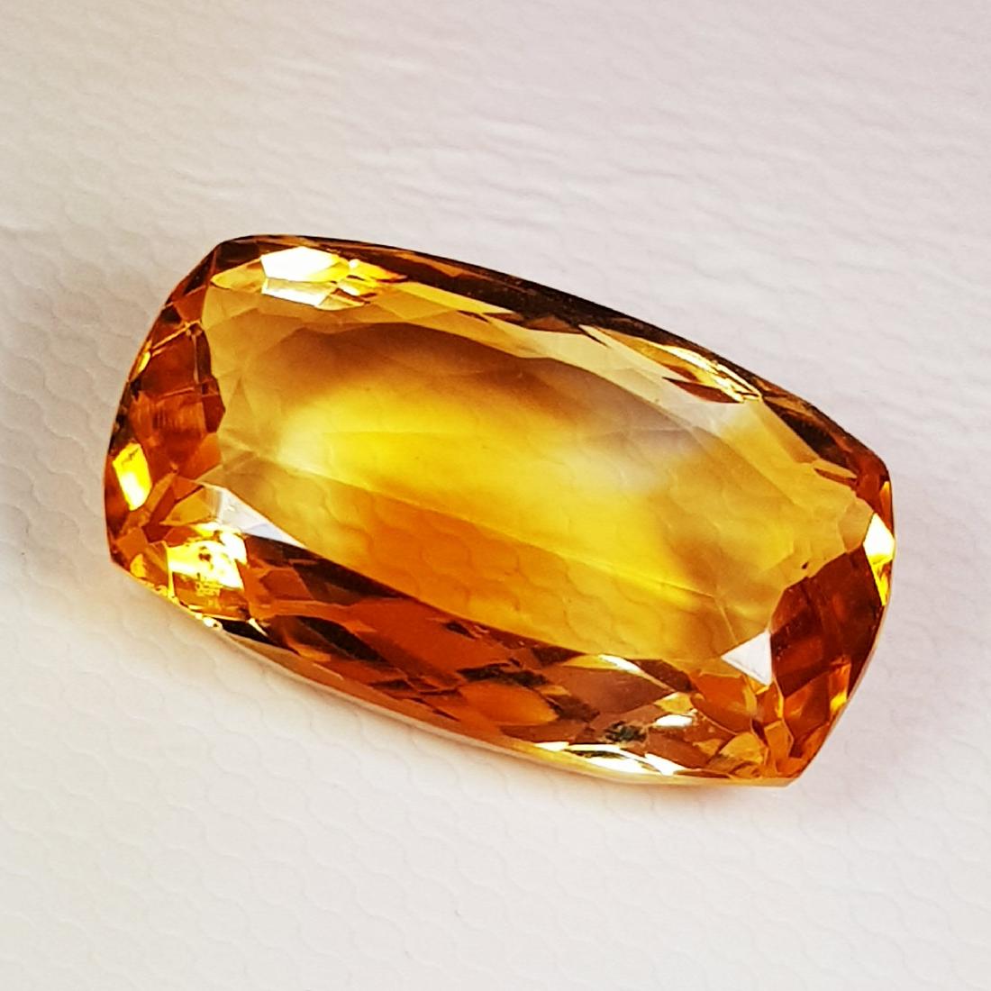 Natural Citrine Cushion Cut 8.71 ct (1 of 6)