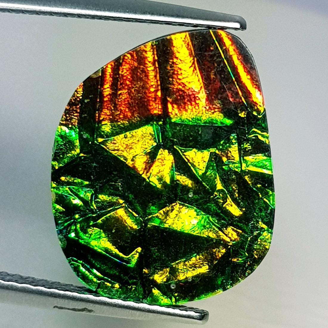 7.40 ct Mexican Fire Opal Doublet (1 of 5)