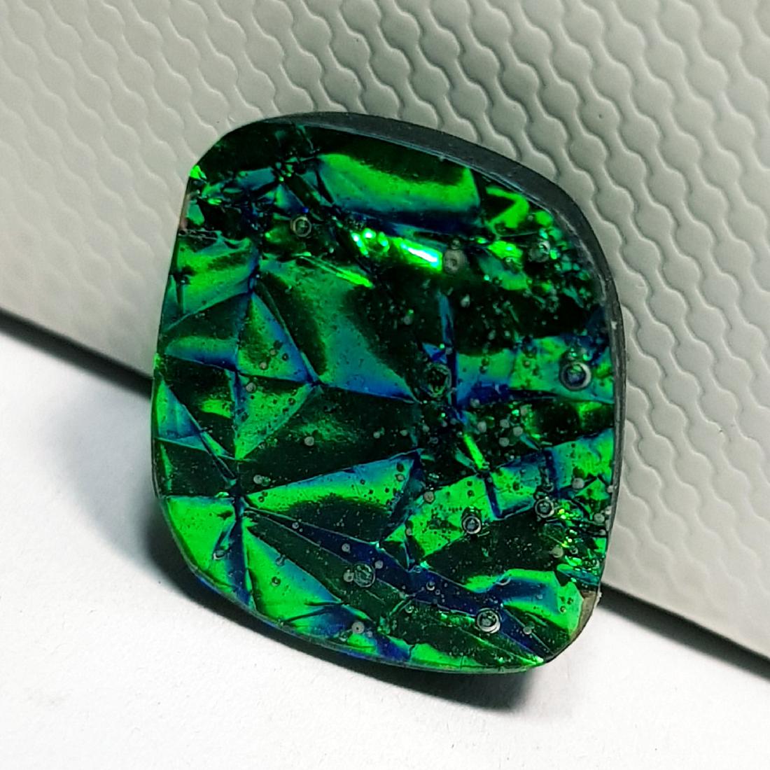 5.08 ct Mexican Fire Opal Doublet (1 of 7)