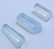 03 Pieces Top Grade Natural Sky Blue Color Aquamarine - 2