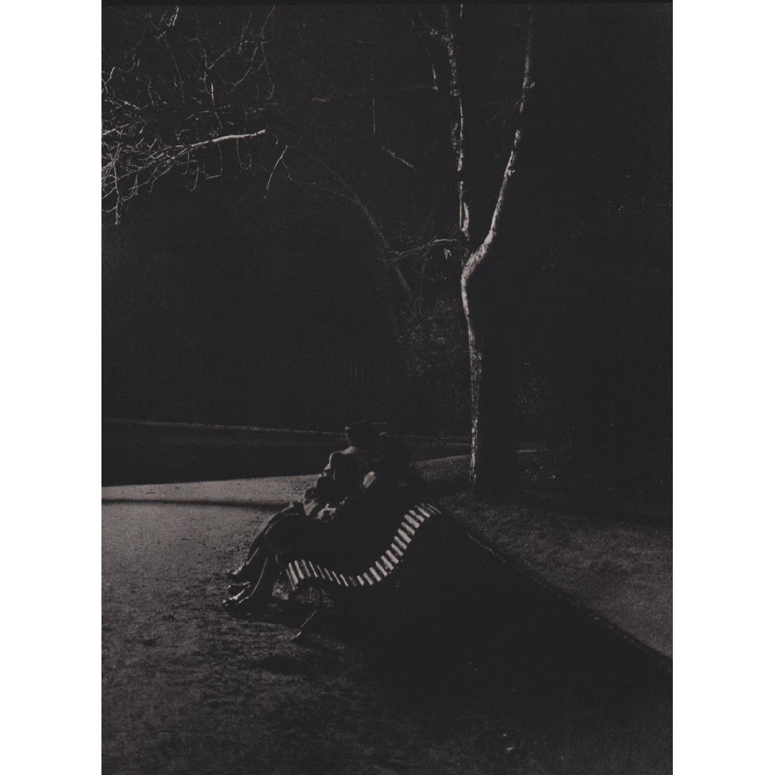 BRASSAI - Lovers in the Tuileries Gardens: Artist: BRASSAI Print Title: Lovers in the Tuileries Gardens, Paris Medium: Sheet-fed Gravure Printing Date: 1980's Printed in France Image size approx. 7 X 9.5 inches Brassai was a Hungarian–French