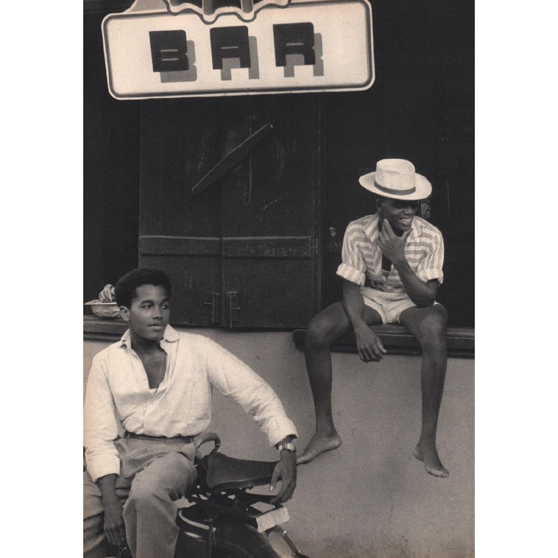 HERBERT LIST - Suburban Youth, Fort-de-France,: Artist: HERBERT LIST Print Title: Suburban Youth, Fort-de-France, Martinique Medium: Sheet-fed Gravure Printing Date: 1950's Printed in Switzerland Image Size approx: 9 x 12.5 inches Herbert List (190