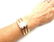 Authentic! Van Cleef & Arpels 18k Yellow Gold Diamond - 10