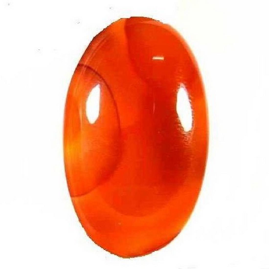 Carnelian 37ct Carnelian: No Reserve! Title: Carnelian 37ct Carnelian Metal Purity: 37ct Carnelian Gemstones: Carnelian Carat Weights: 37ct Size/Dimensions: 33x20x6 Origin: brazil Shipping: Domestic: Flat-rate of $35.00 to an