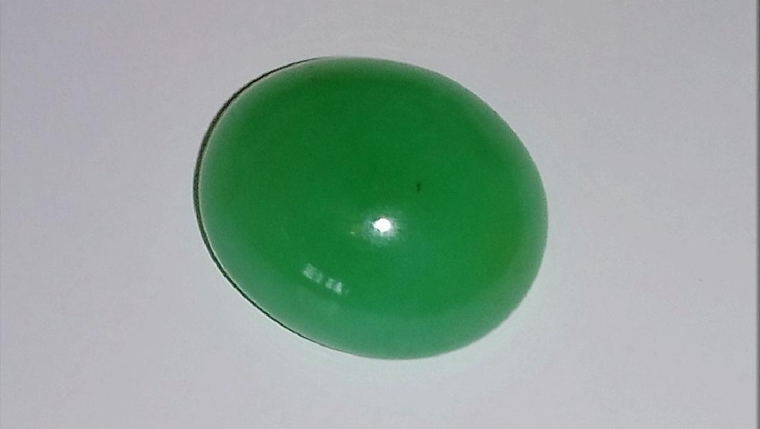 17.65 ct natural Chrysoprase cab (1 of 4)