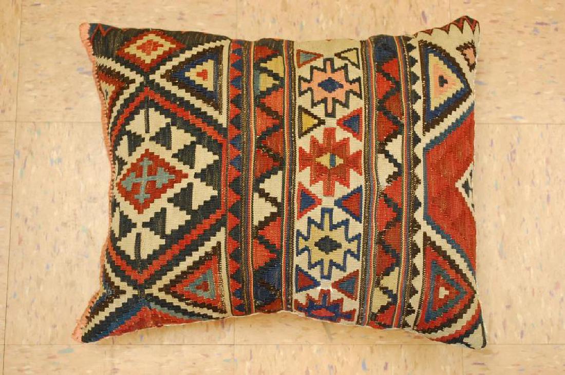 Highly Detailed Fine Antique Caucasian Kilim Rug Very (1 of 5)