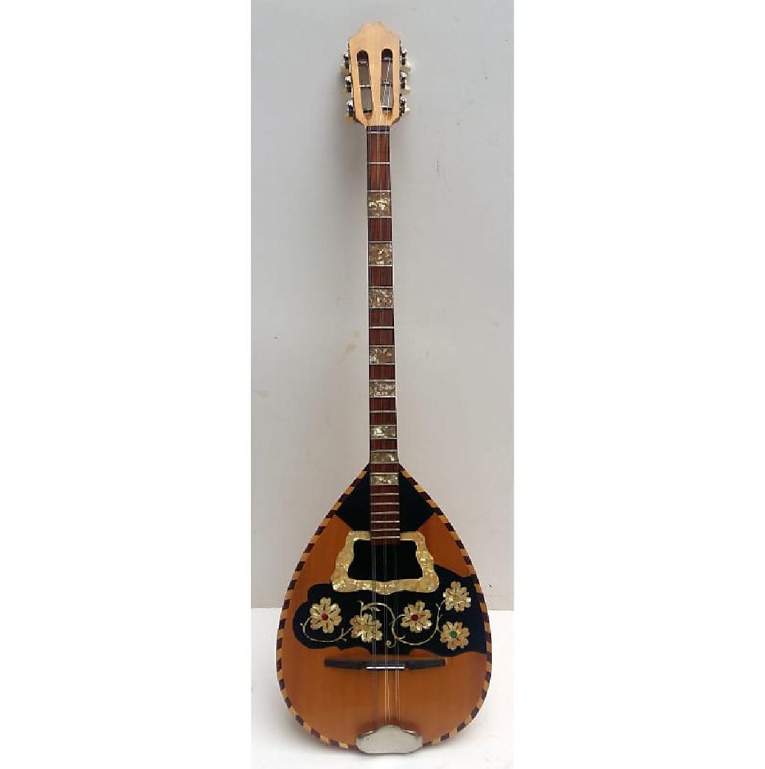 BOUZOUKI From Greece with lot of perloid decorations (1 of 13)