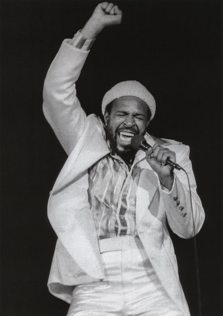 BOB GRUEN - Marvin Gaye, Carnegie Hall, New York, 1974 (1 of 1)
