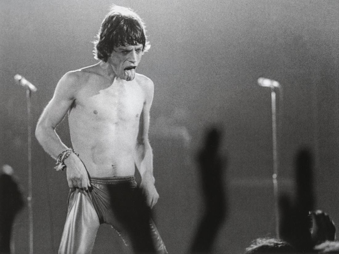 BOB GRUEN - Mick Jagger, Palladium, New York, 1978 (1 of 1)