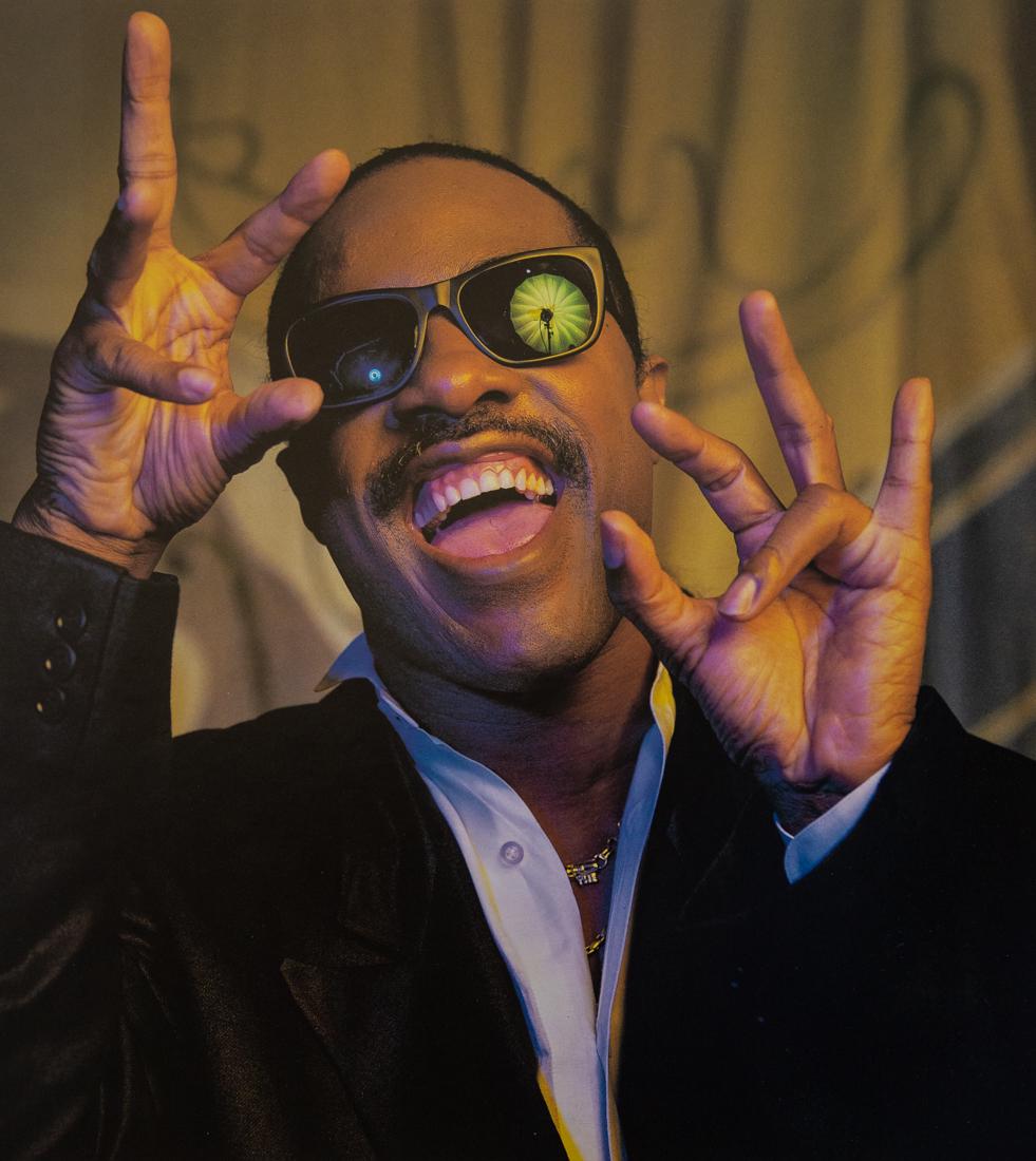 MARK HANAUER - Stevie Wonder, 1987 (1 of 1)