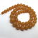 Old Baltic amber necklace big beads - 11