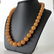 Old Baltic amber necklace big beads - 2