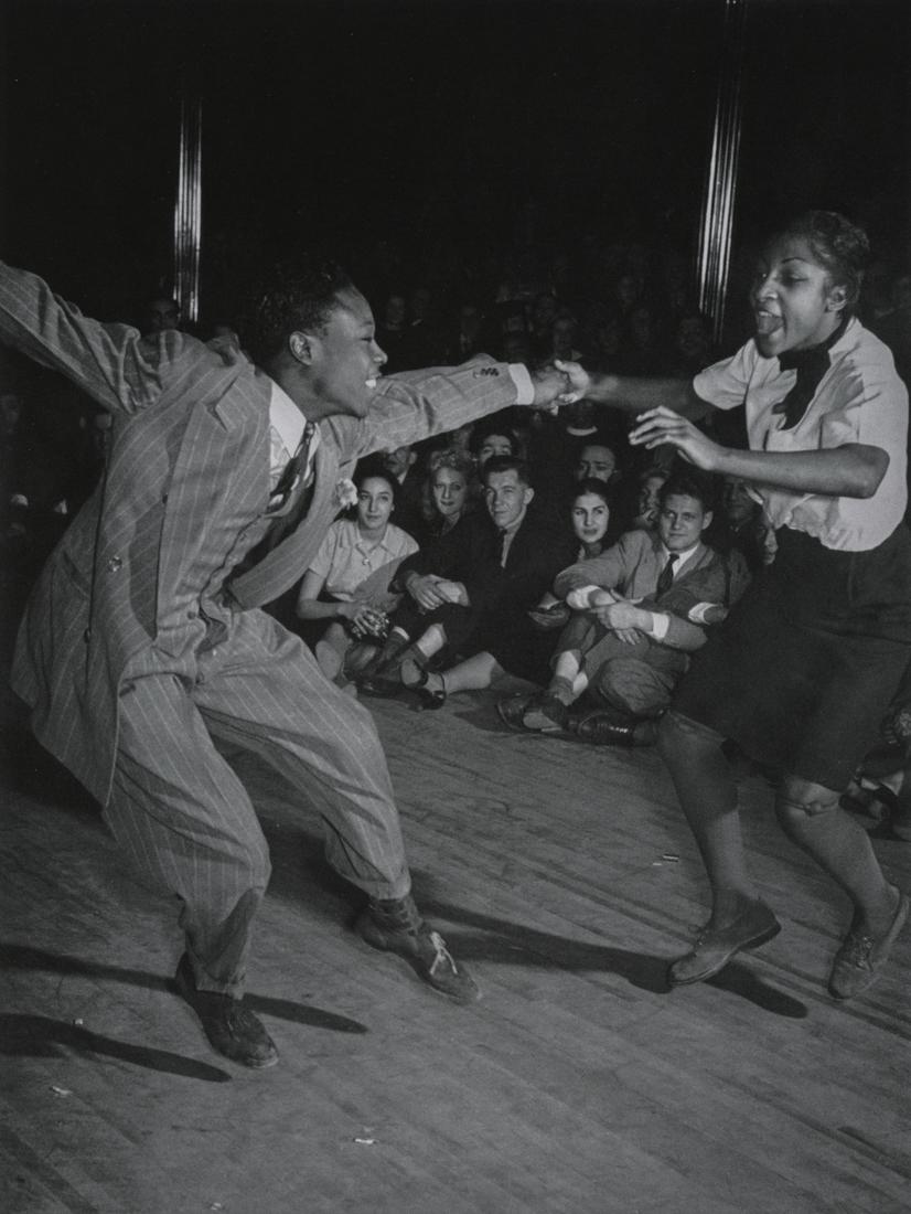 CORNELL CAPA - Savoy Ballroom, Harlem, 1939: Artist: Cornell Capa Title: Savoy Ballroom, Harlem, 1939Medium: Photo Litho, 2009, Italy Dimensions: 5.55x7.4" Heat Wax Mounted on 8.5x11" Conservation Board Cornell Capa (1918 - 2008) was a Hungarian