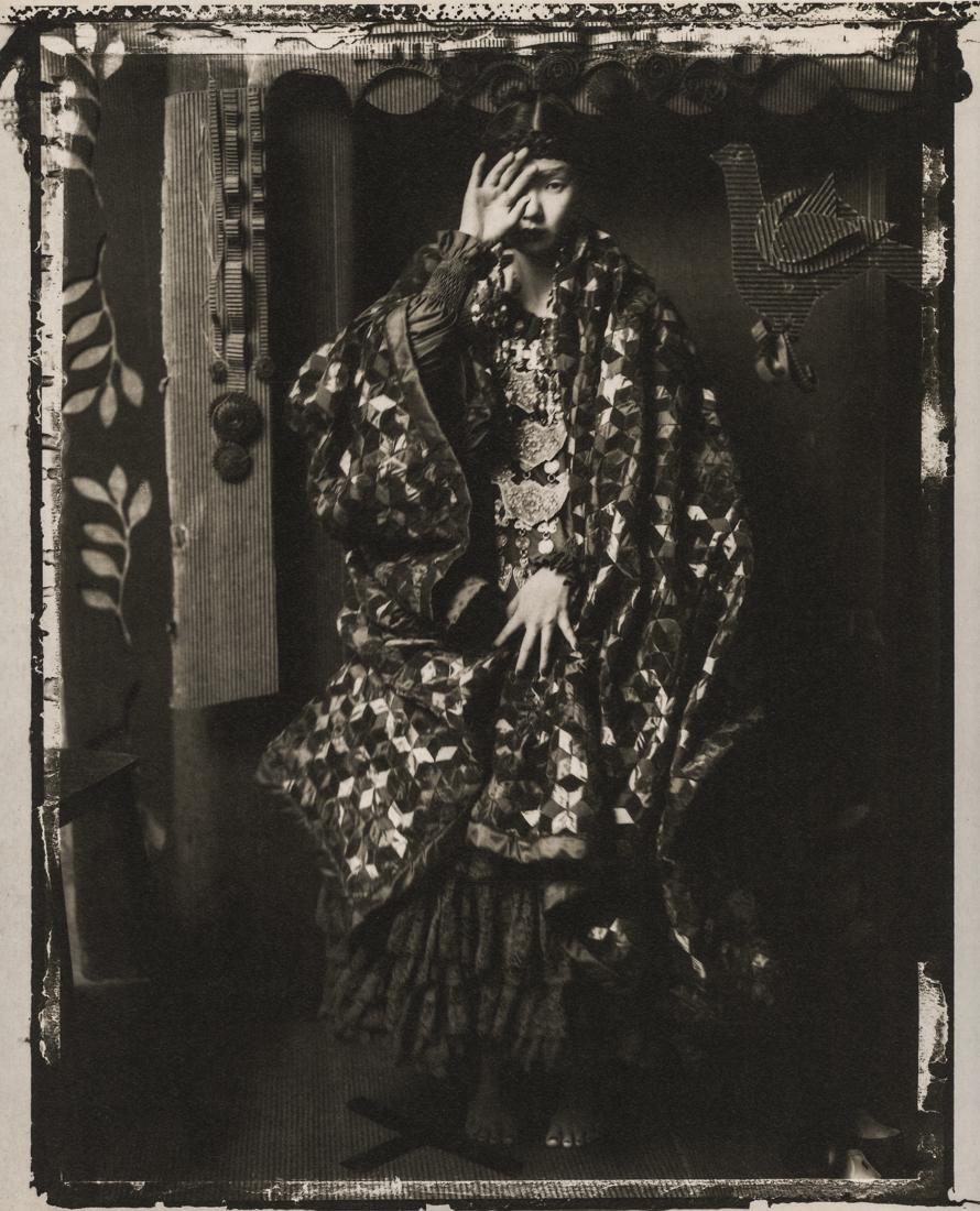 SARAH MOON - Masako, 1989: Artist: Sarah Moon Title: Masako, 1989Medium: Photo Litho, 2001, Italy Dimensions: 7.95x9.8" Heat Wax Mounted on 11x14" Conservation Board Sarah Moon (1941) previously known as Marielle Warin, is a Fr