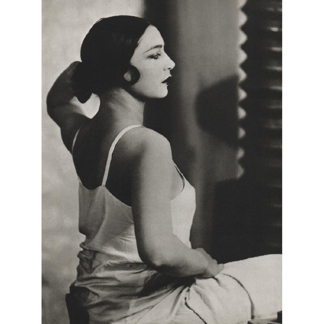 MAN RAY - La Toilette, Kiki, 1928: Artist: MAN RAY Print Title: La Toilette, Kiki, 1928 Medium: Sheet-fed Gravure Printing Date: 1970's Printed in Switzerland Image size approx. 7.5 x 10 inches Man Ray, original name Emmanuel Radnitzky