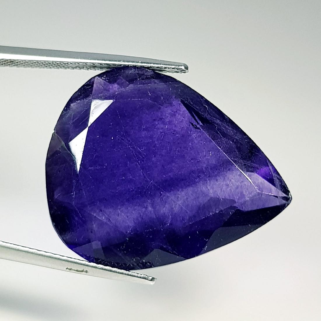 Natural Color Change Fluorite Pear Cut 40.40 ct (1 of 6)