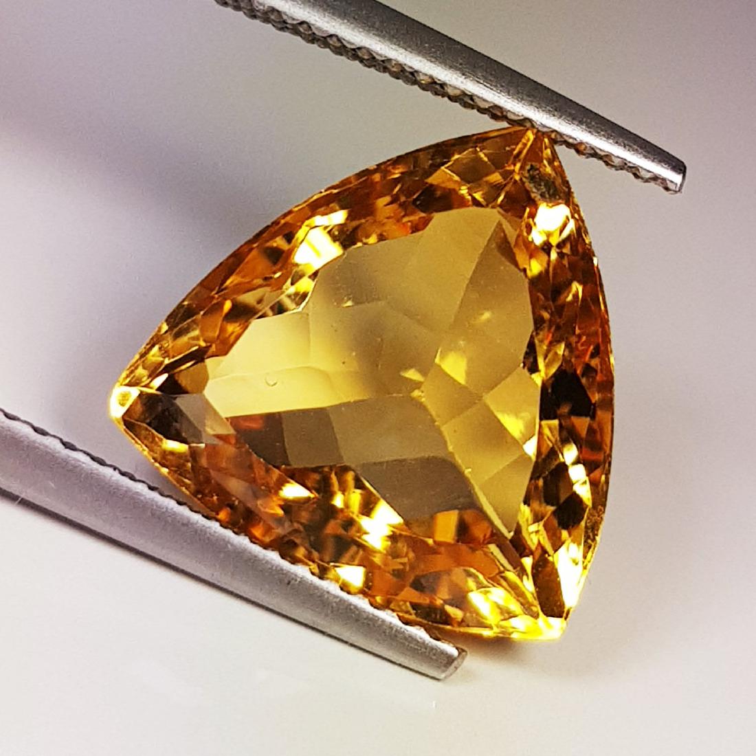 Natural Citrine Triangle Cut 7.15 ct (1 of 6)