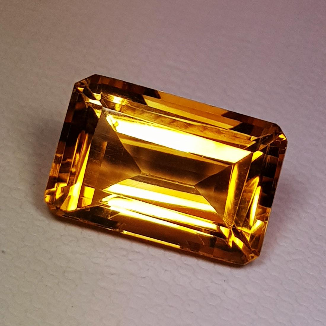 Natural Citrine Emerald Cut 6.70 ct (1 of 6)