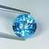 Natural Blue Topaz Round Cut 3.20 ct - 2